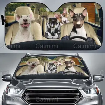 Bull Terrier Dog Car Sun көлеңкесі, Автокөлік безендіру, Bull Terrier Car Sun көлеңкесі, Bull Terrier сыйлығы, Оған сыйлықтар, Аналар күніне арналған сыйлық MC