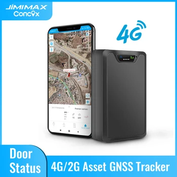 JIMIMAX LL302 активтерді бақылаушы Автомобиль 6000 МАч батарея 4G дыбыс мониторы LTE магниттік GPS бақылау құрылғысы Температура/Ылғалдылық сенсоры