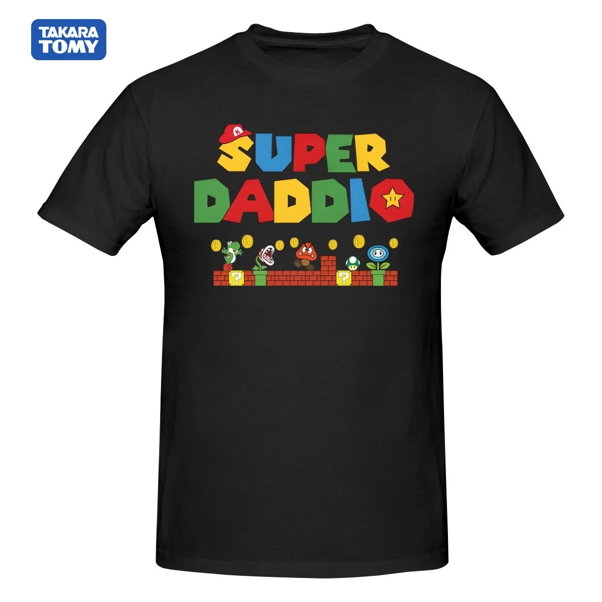 Super Daddio_, Mario футболкасы, Әке сыйлығы, Әке көйлегі, Әкелер күні, футболка, Сыйлық, Unisex ауыр мақта футболка брендтері Tee Top